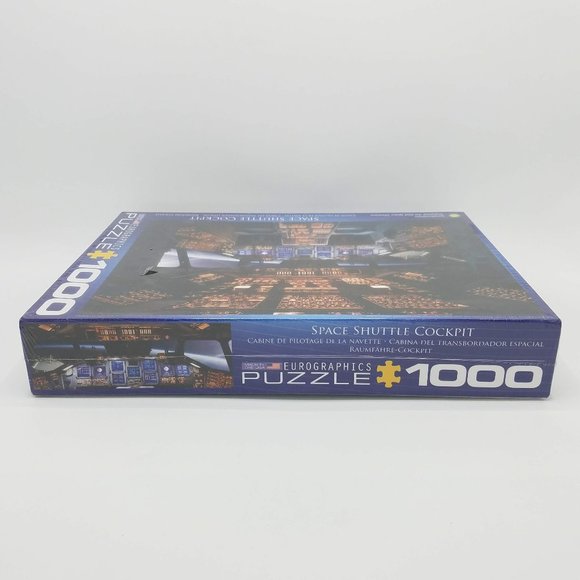 SEALED Space Shuttle Cockpit 1000 Piece Jigsaw Puzzle by Eurographics - Picture 4 of 13